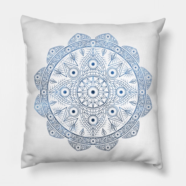 Sky Mandala Pillow by IlCippo