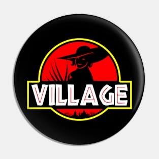 Village Lady Pin