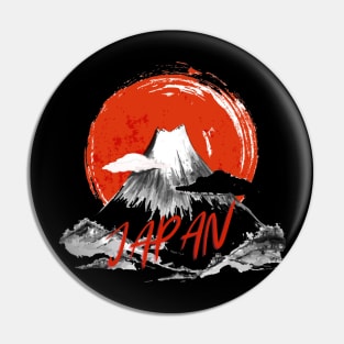 Japan Mountain Pin