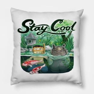 Stay Cool in the Koi Pond Pillow