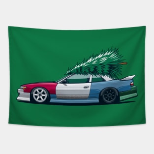 Xmas drift king Tapestry