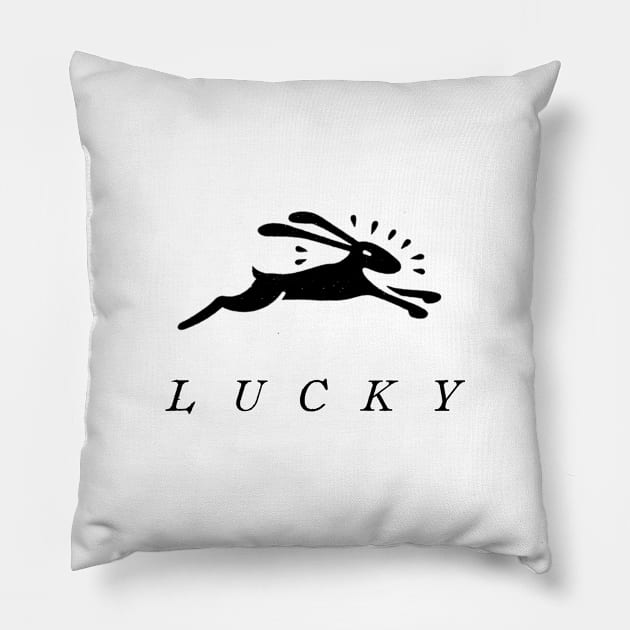 Lucky Pillow by vita5511tees