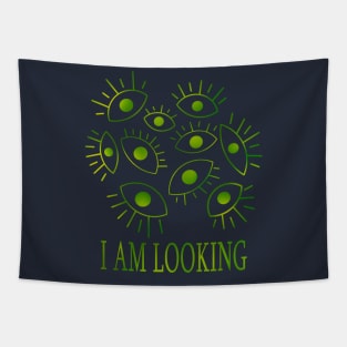 I Am Looking Tapestry