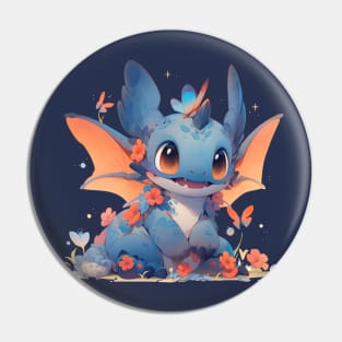 Ute little stitch dragon Pin