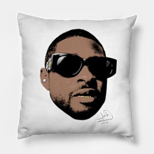 Usher Big Face Pillow