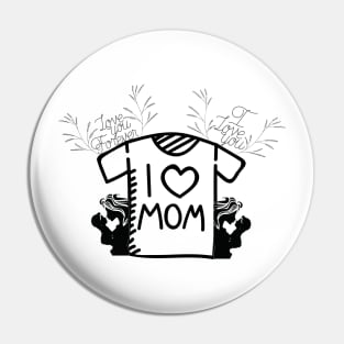 Love MOM Pin