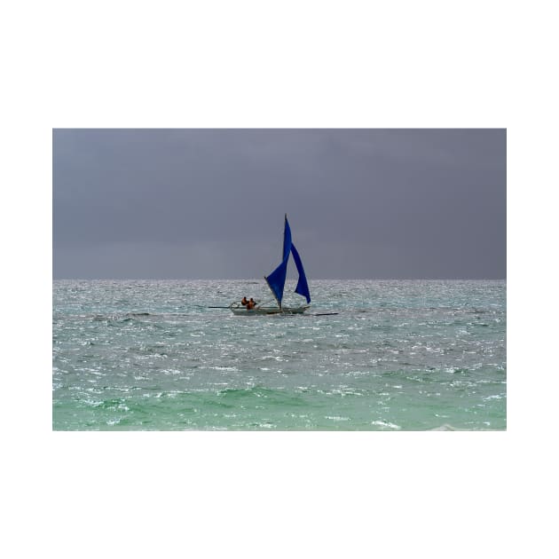 Sail Boat, Boracay Island, Philippines by likbatonboot