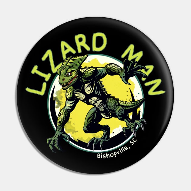 Lizard Man Pin by Dead Is Not The End