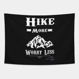 Hike More Worry Less Tapestry