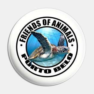 Friends of animals Pin