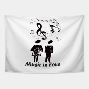 Music is love#Music#love Tapestry