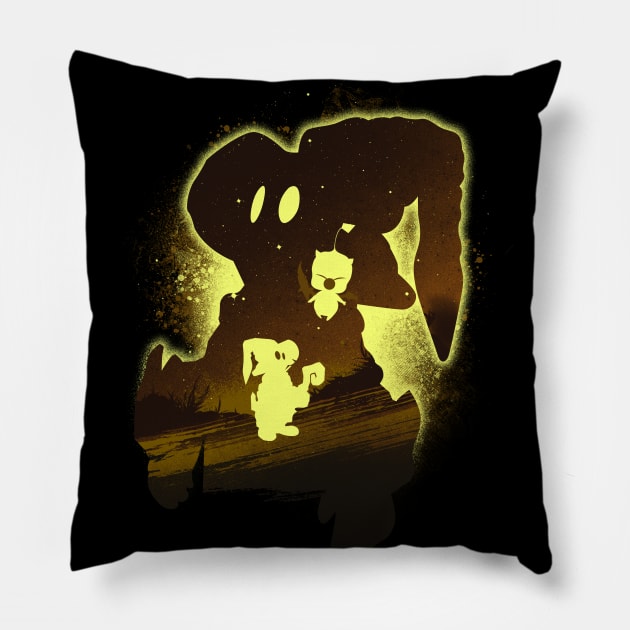 Black mage friend Pillow by HyperTwenty