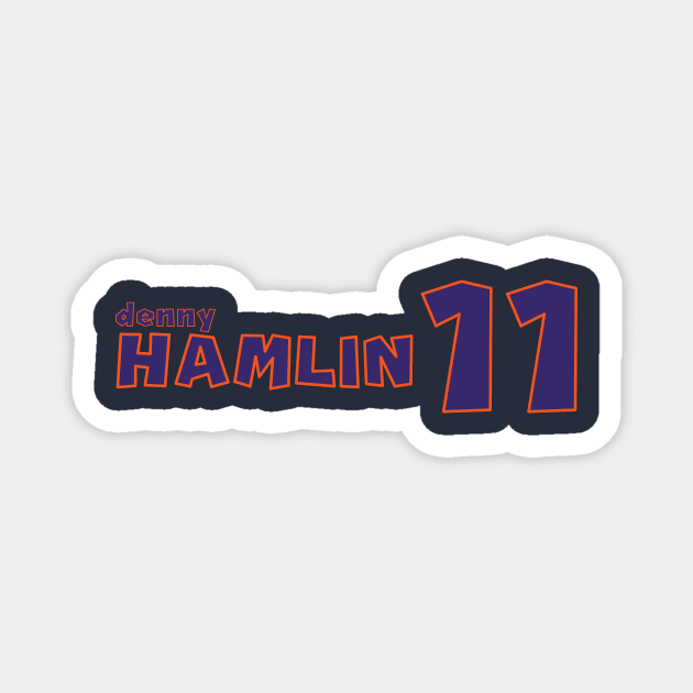 Denny Hamlin '23 Magnet by SteamboatJoe