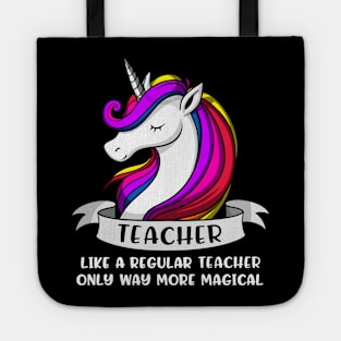Unicorn Teacher Tote