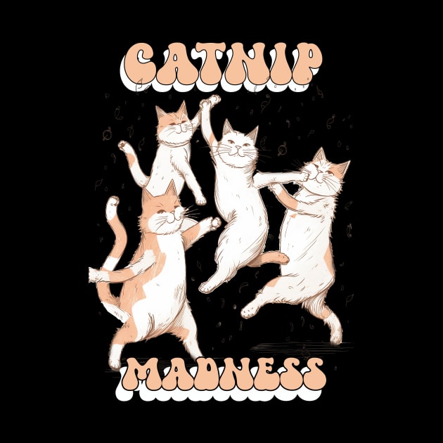 Catnip madness by One Eyed Cat Design