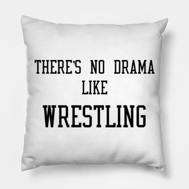 Wrestling Drama WWE Pillow by teakatir