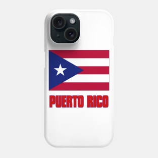 The Pride of Puerto Rico - Puerto Rican Flag and Language Phone Case
