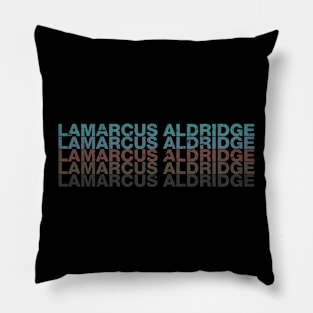 Vintage Proud Name LaMarcus Sports Birthday Retro Pillow