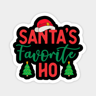 Santa's Favorite Ho Magnet