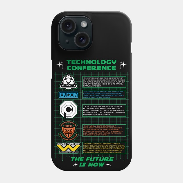 Technology Conference Phone Case by Tronyx79