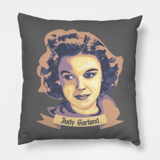 Judy Garland Portrait Pillow