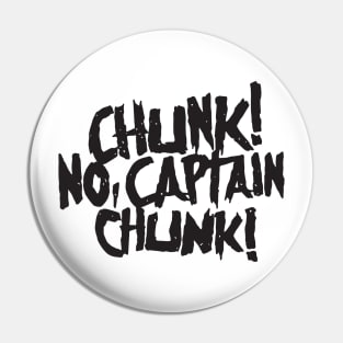 Captain chunk band Pin