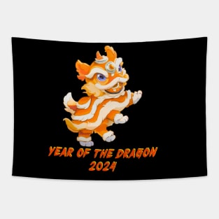 Golden Years of the Dragon 2024 Tapestry