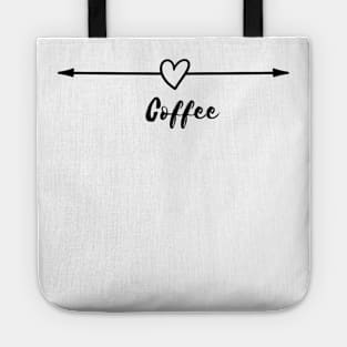 Coffee Heart Tote