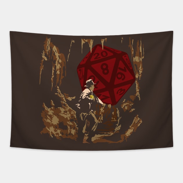 Indiana Jones and the Dice of Doom Tapestry by stevegoll68