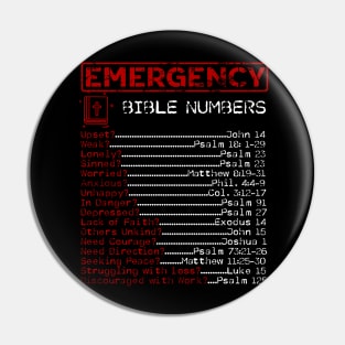 bible emergency hotline numbers, Pin