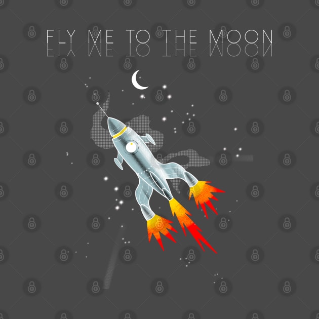 Fly me to the moon by Blacklinesw9