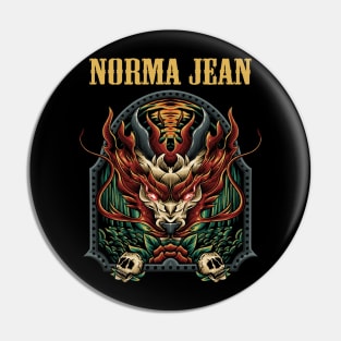 NORMA JEAN BAND Pin