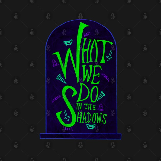 What We Do in the Shadows Tombstone by Maddy Young