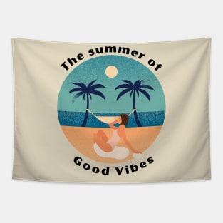 Summer of Good Vibes Tapestry