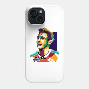 Matteo Darmian In Illustration Phone Case