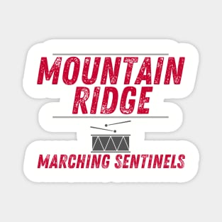 Mountain Ridge Marching Sentinels Mask Band Magnet
