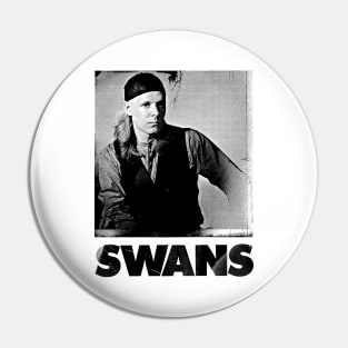 Swans ∆∆∆∆ Punkstyle Fan Design Pin