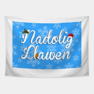 Nadolig Llawen - Merry Christmas from Wales Tapestry