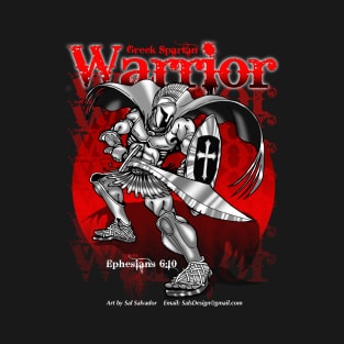 Warrior Series - Greek Spartan Warrior T-Shirt