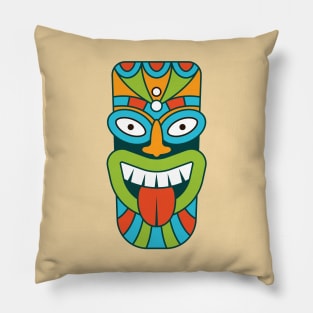 Taunting Tiki Pillow