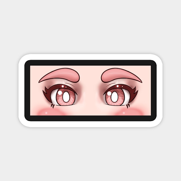 Ham-chan Eyes Magnet by AV90