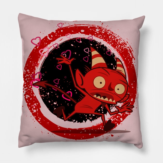 runaway from love Pillow by richhwalsh