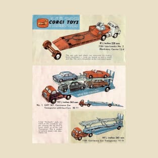 Vintage Corgi Car Transporter 1963 T-Shirt