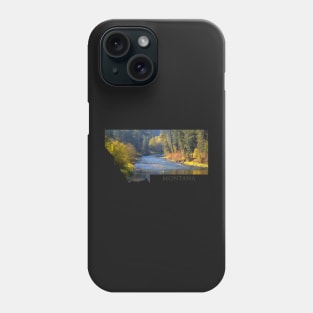 Montana- A River Runs Through Autumn Phone Case