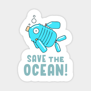 save the ocean Magnet