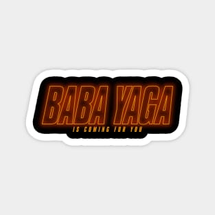 Baba Yaga Magnet