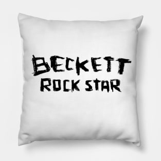 Rock Star: Samuel Beckett Pillow