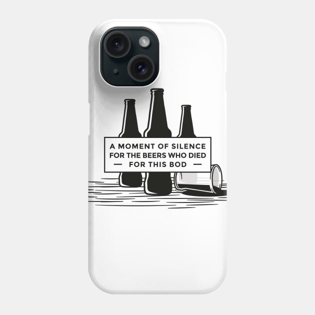 Funny Beer Bod Phone Case by Urban_Vintage