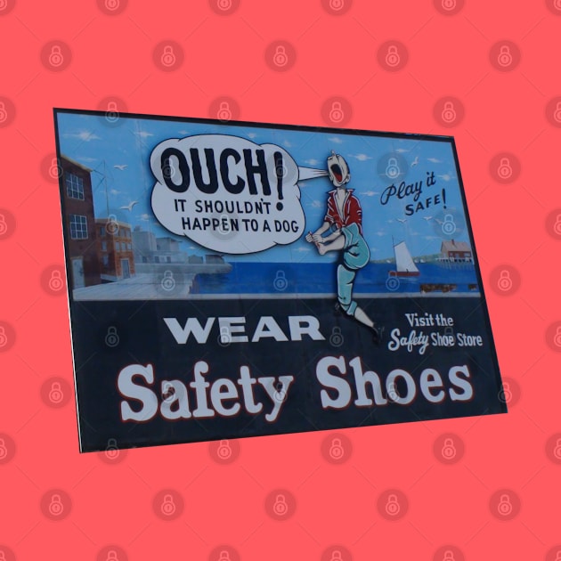 Safety Shoes Billboard by Laybov