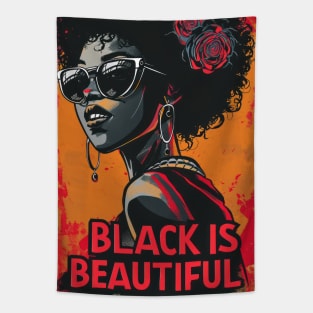 Black Is Beautiful Tapestry